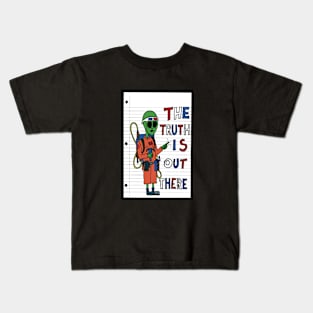 X-files, Ghostbusters, Aliens, Area 51 Kids T-Shirt